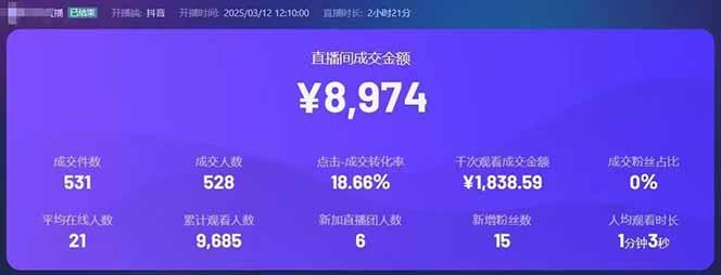 图片[2]-靠不露脸读稿子直播，日入5000+，普通人直播带货的新风口，抖音破价直…-忧忧资源网