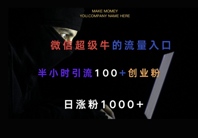 微信版知乎，一小时引流100+创业粉，日涨粉1000+-忧忧资源网