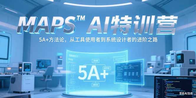 MAPSAI特训营，掌握 5A+方法论，从工具使用者到系统设计者的进阶之路-幽忧帮