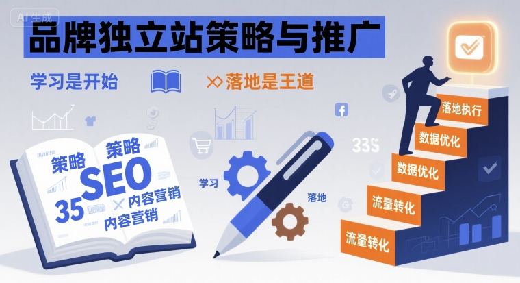 品牌独立站策略与推广，学习是开始，落地是王道-幽忧帮