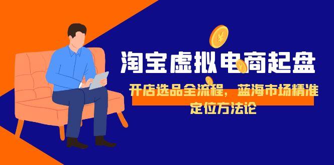淘宝虚拟电商起盘，开店选品全流程，蓝海市场精准定位方法论-幽忧帮