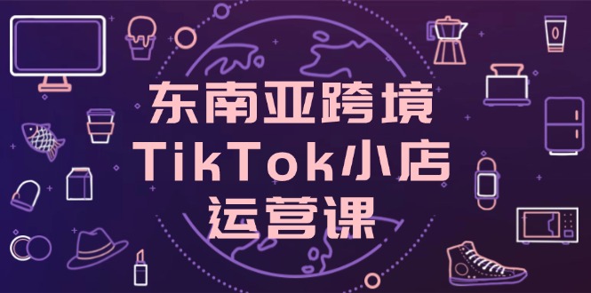东南亚跨境TikTok小店运营课，掌握店铺设置与流量转化核心技巧-忧忧资源网