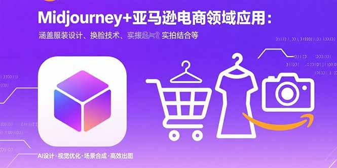 Midjourney+电商领域商业应用：涵盖服装设计、换脸技术、实拍结合等-幽忧帮