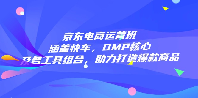 （14131期）京东电商运营班：涵盖快车，DMP核心及各工具组合，助力打造爆款商品-忧忧资源网