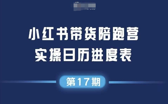 小红书第17期带货陪跑营，不囤货，无不直播，无不投流，通过选品+笔记内容+测品+笔记铺量+矩阵运营打爆款-幽忧帮