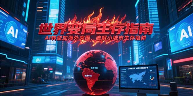 付费文章《世界变局生存指南，AI转型加海外突围，破解小城市生存陷阱》-幽忧帮