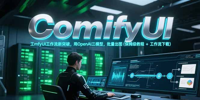 ComfyUI工作流新突破，用OpenAI三模型，批量出图(保姆级教程+工作流下载-幽忧帮