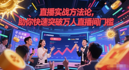 直播实战方法论，助你快速突破万人直播间门槛-幽忧帮