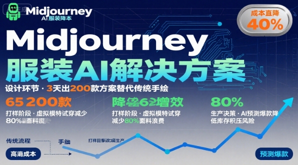 AI在服装领域的运用，使用midjourney做服装辅助企业降低成本-幽忧帮