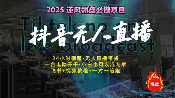 （14539期）抖音无人直播新风口：轻松实现睡后收入，一人管理多设备，24小时不间断…-忧忧资源网