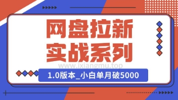 Deepseek助力网盘拉新实战系列：小白入门单月破5K(v1.0版教程)-忧忧资源网