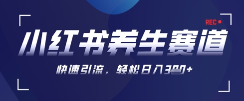 AI+可画生成小红书养生作品，新手暴力起号，矩阵操作，轻松日入3张+-忧忧资源网
