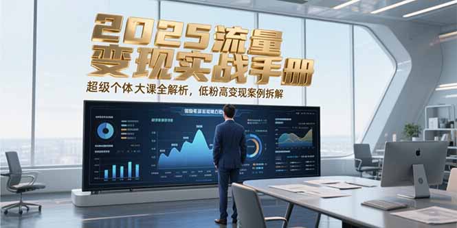 2025流量变现实战手册，超级个体大课全解析，低粉高变现案例拆解-幽忧帮