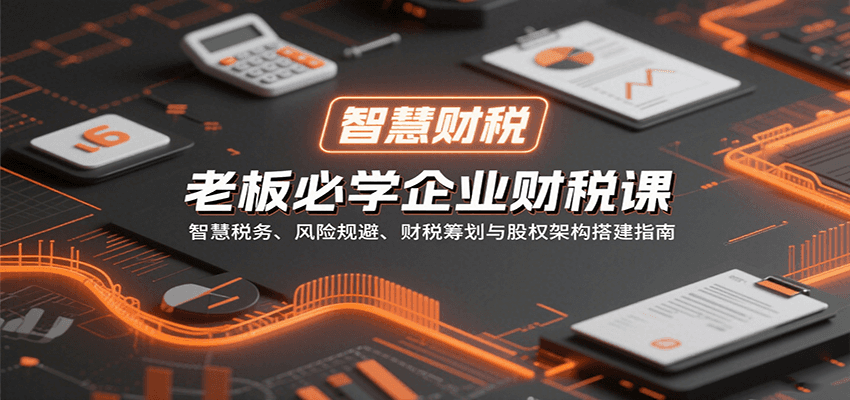 老板必学企业财税课：智慧税务、风险规避、财税筹划与股权架构搭建指南-幽忧帮