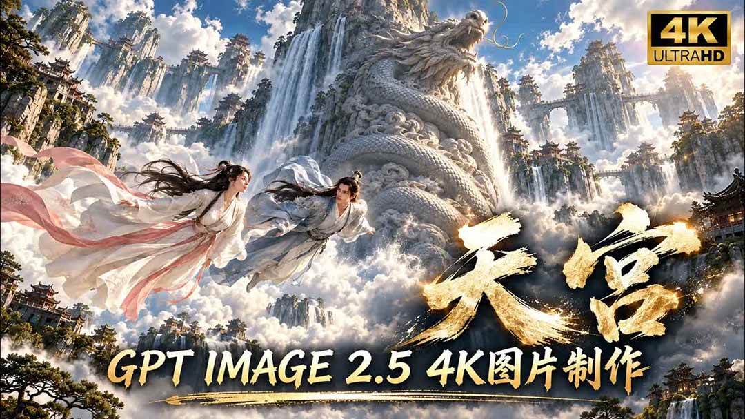 （20764期）【无水印】GPT Image 2.5实测！4K到底多清楚？皮肤、手指、修图与天宫场景全面测试-幽忧帮