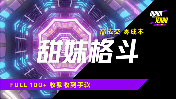 （14559期）高成交零成本，售卖甜美格斗课程，谁发谁火，加爆微信，日入1000+收款…-忧忧资源网