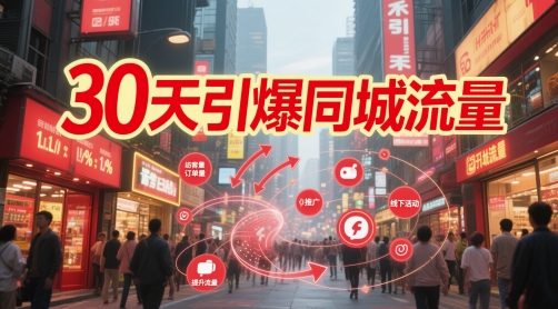 30天引爆同城流量：团购篇 认知篇 流量篇 来客篇 达人篇 老板人设IP篇 投流篇-幽忧帮