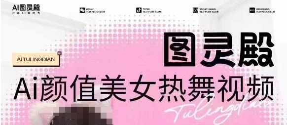 全网首发，原价988图灵殿AI颜值美女热舞视频，云端生图，轻松过原创-忧忧资源网