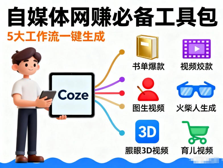 Coze工作流合集,内容一共100份左右,内容丰富,可以提供工作效率-幽忧帮