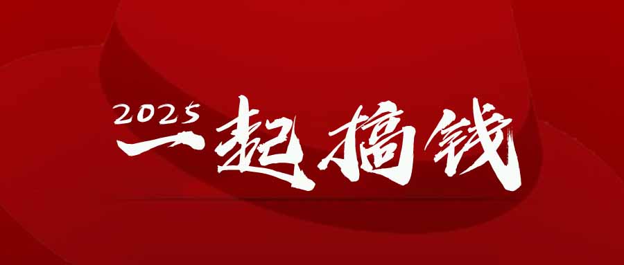 2025年，请“不择手段”去搞钱!-忧忧资源网